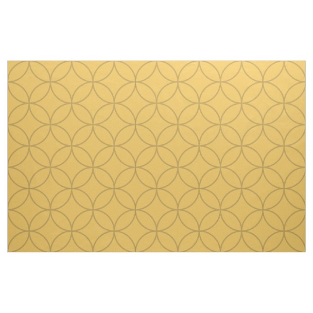 Tissu Circle Trans. Motif sans couture noir + votre dos. (Fat Quarter)