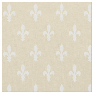 Tissu Cire de Beeswax Fleur de Lys Fabric victorien
