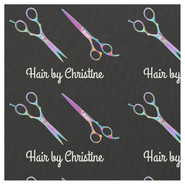 Tissu ciseaux de coiffeur (Fermer)