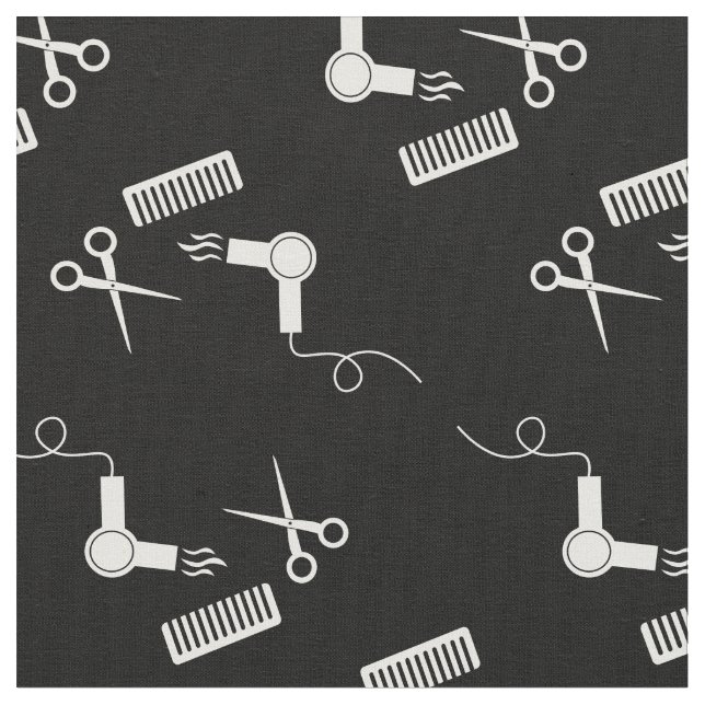 Tissu Ciseaux De Coiffeur Coupe De Cheveux Mignon (Fermer)