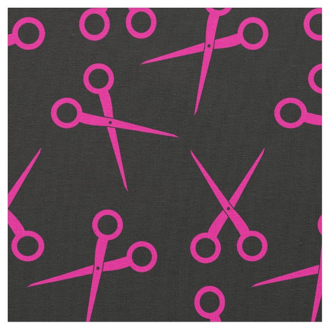 Tissu Ciseaux De Coiffeur Coupe De Cheveux Mignon (Fermer)