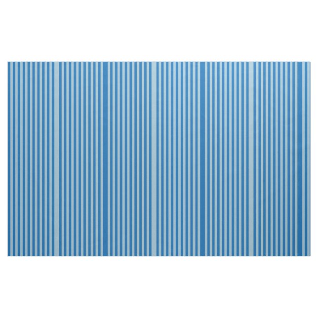 Tissu Citronnade Bleu Électrique et Rayures Verticales A (Fat Quarter)