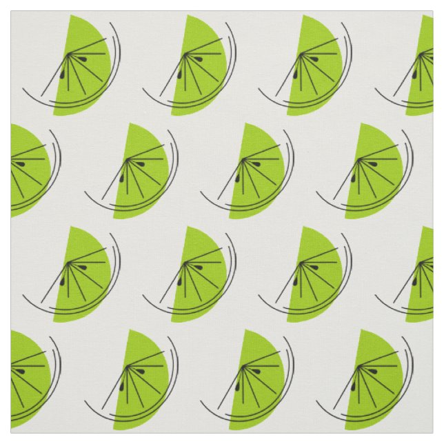 Tissu Citrus Lime (Échantillon)
