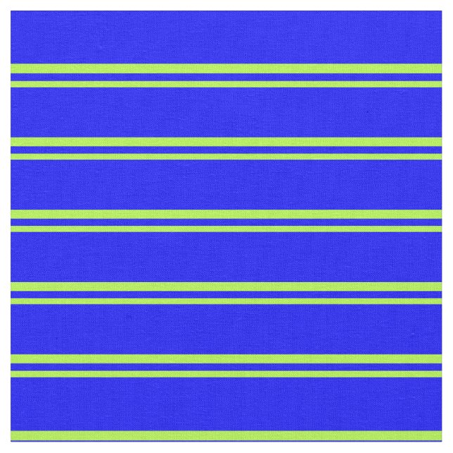 Tissu Clair vert et bleu couleur Motif (Fermer)
