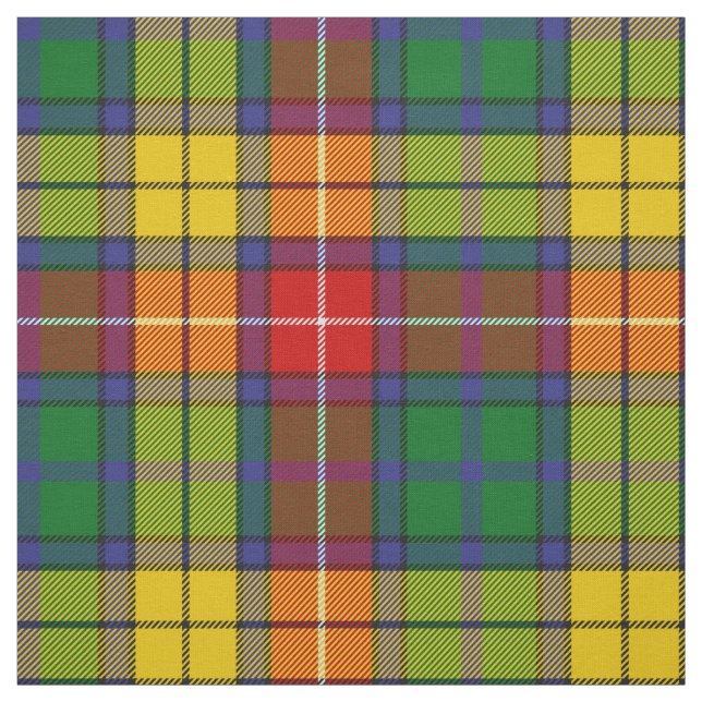 Tissu Clan Buchanan Tartan (Échantillon)