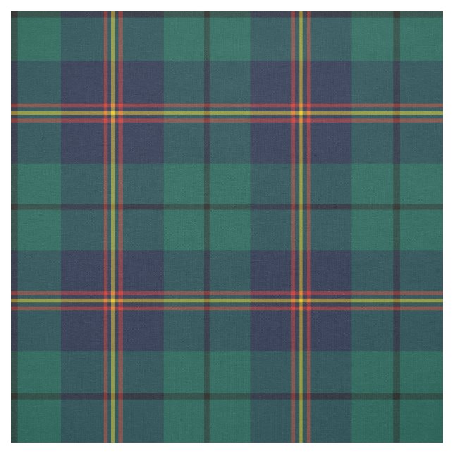Tissu Clan Carmichael Tartan Green Plaid (Échantillon)
