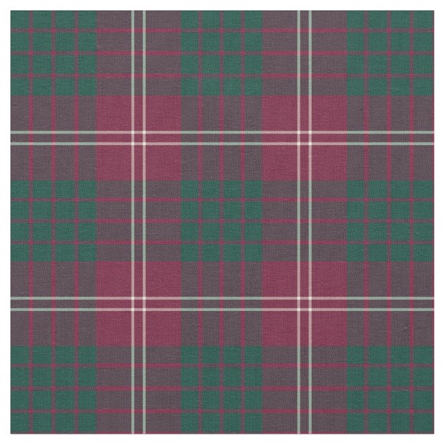 Tissu Clan Crawford Tartan (Fermer)