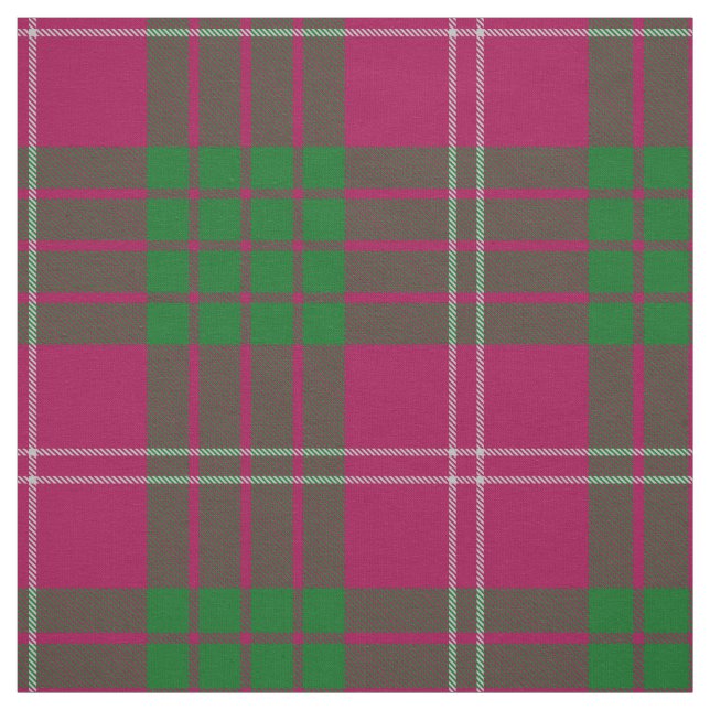 Tissu Clan Crawford Tartan Fabric (Échantillon)