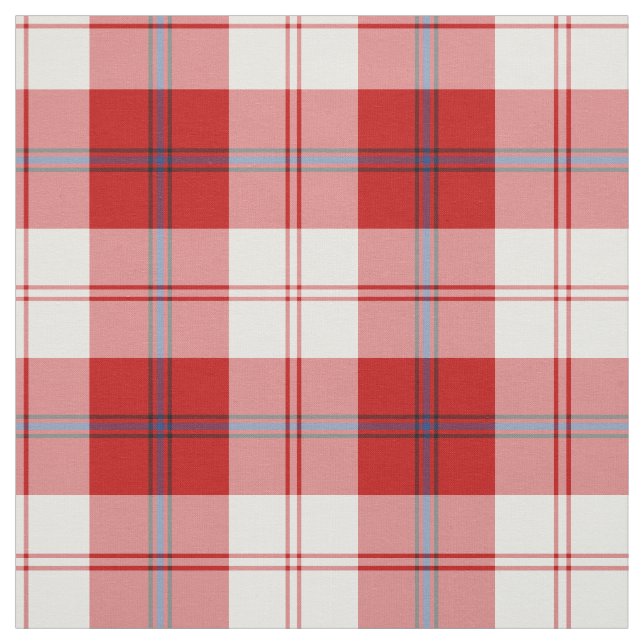 Tissu Clan Cunningham robe Tartan rouge Plaid (Échantillon)