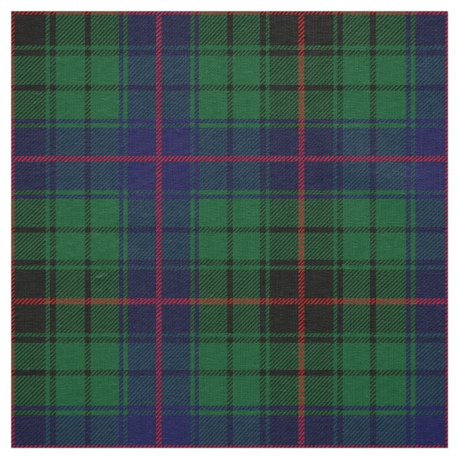 Tissu Clan Davidson Tartan Plaid (Échantillon)