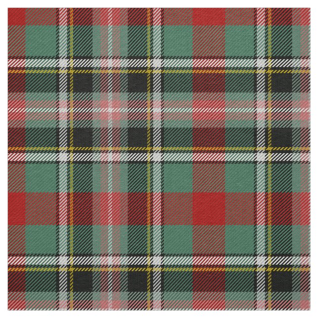 Tissu Clan Écossais Bruce De Kinnarid Tartan Plaid (Échantillon)