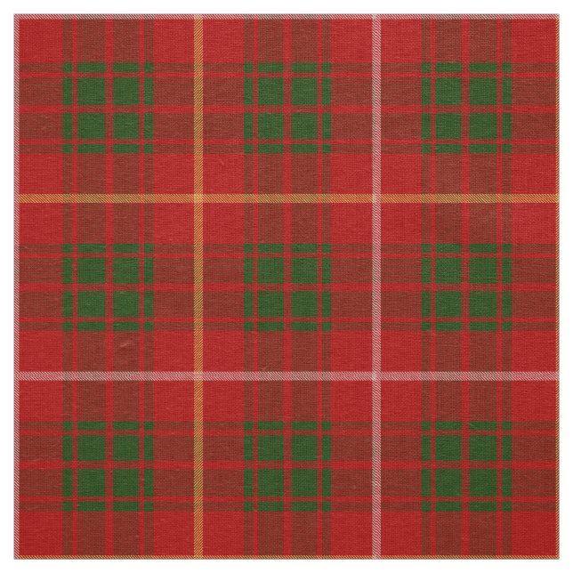 Tissu Clan écossais Bruce Tartan Plaid (Échantillon)
