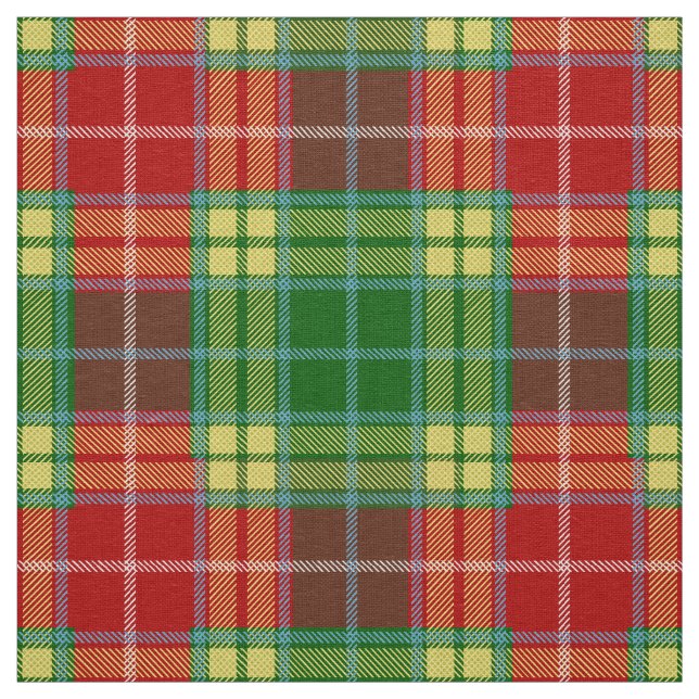 Tissu Clan écossais Buchanan Tartan Plaid (Échantillon)