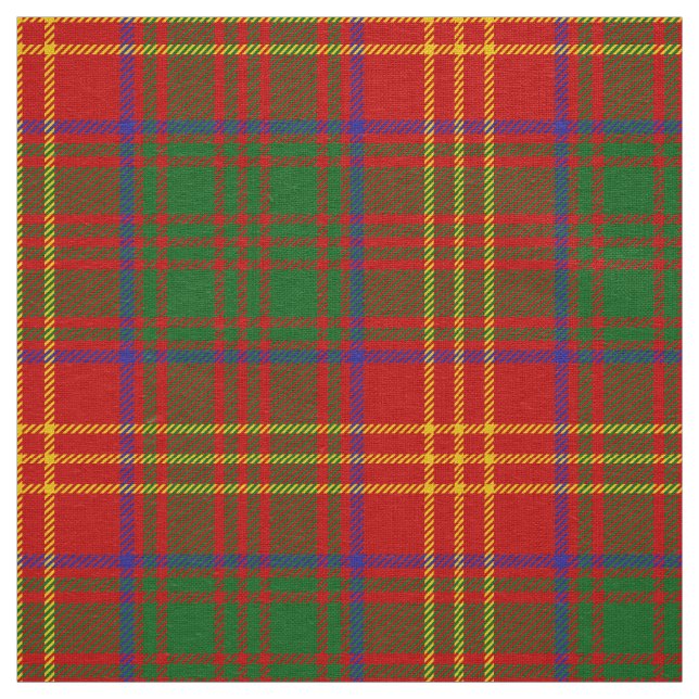 Tissu Clan écossais Burns Tartan Plaid (Échantillon)