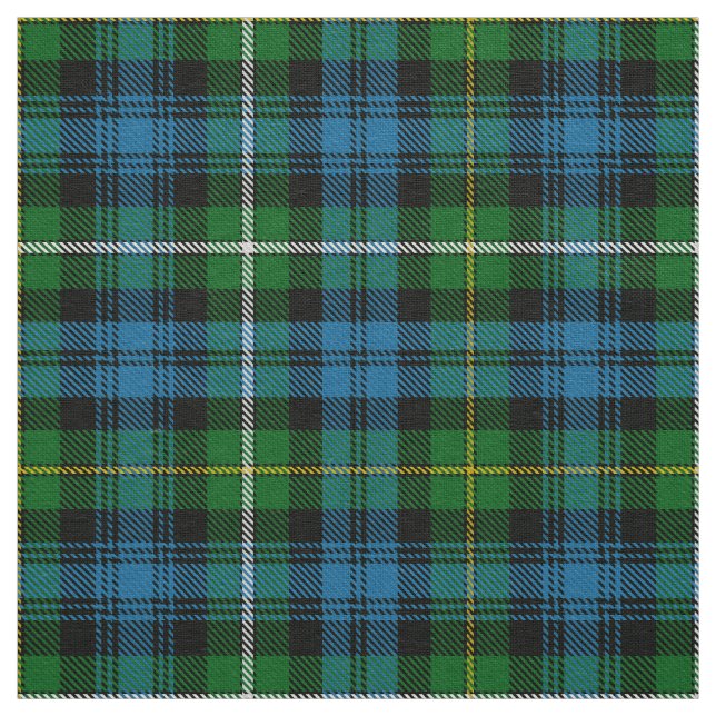 Tissu Clan Écossais Campbell D'Argyll Tartan Plaid (Échantillon)