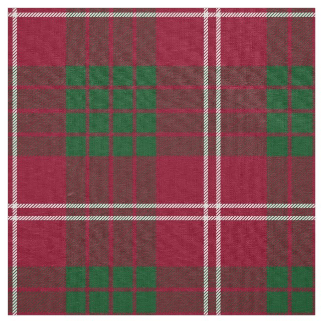 Tissu Clan écossais Crawford Tartan Plaid (Échantillon)