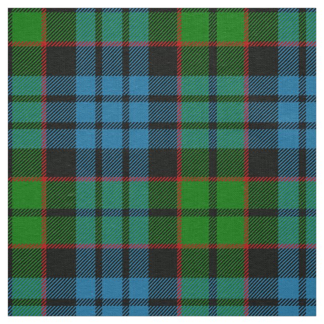 Tissu Clan écossais Fletcher Tartan Plaid (Échantillon)