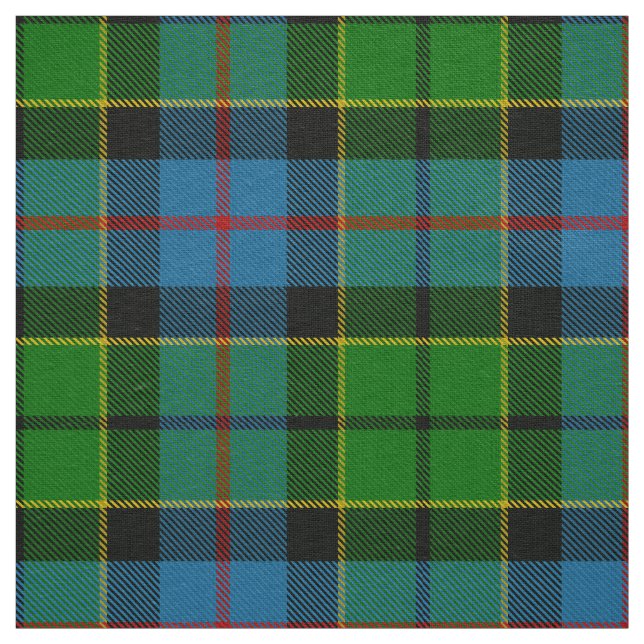 Tissu Clan écossais Forsyth Tartan Plaid (Échantillon)