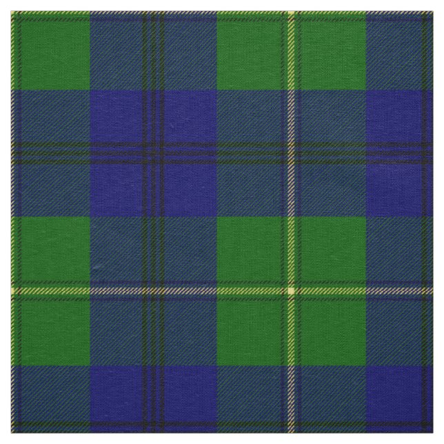 Tissu Clan écossais Johnston Tartan Plaid (Échantillon)