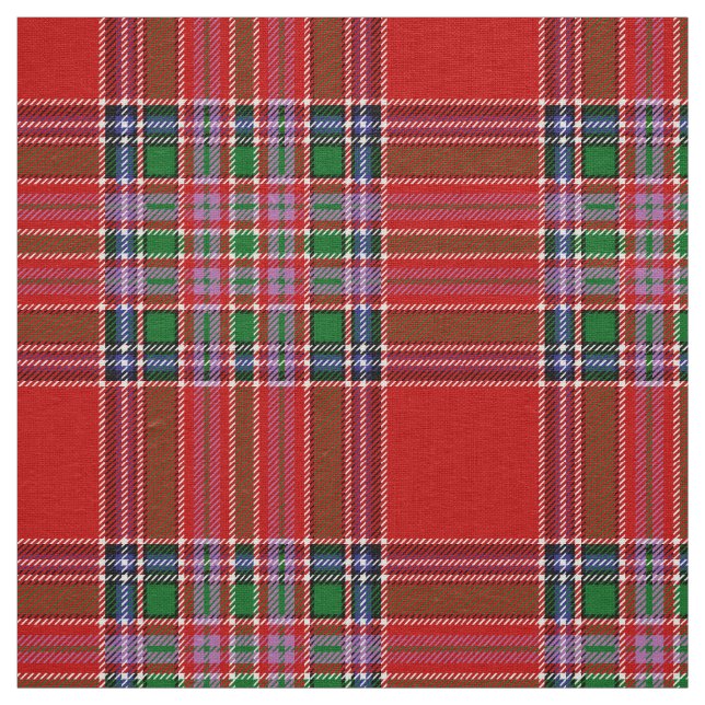 Tissu Clan écossais MacBean Tartan Plaid (Échantillon)
