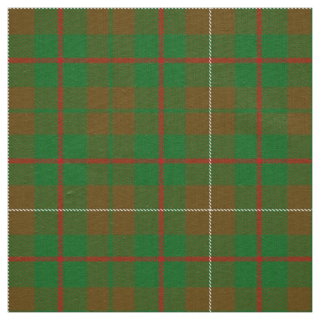 Tissu Clan écossais MacKinnon Chasse Tartan Plaid (Échantillon)