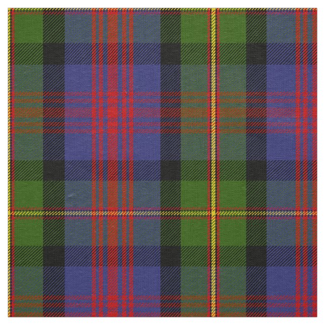 Tissu Clan écossais MacLennan Tartan Plaid (Échantillon)