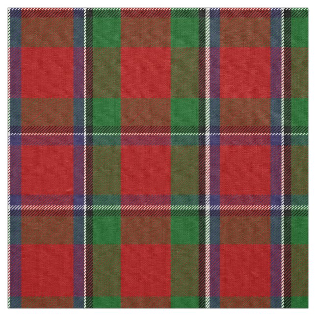 Tissu Clan écossais Sinclair Tartan Plaid (Échantillon)