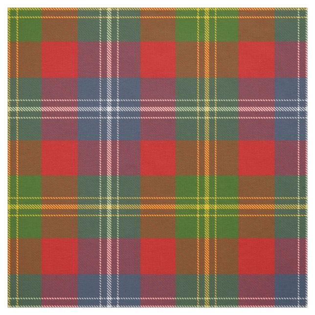 Tissu Clan Forrester Tartan (Échantillon)
