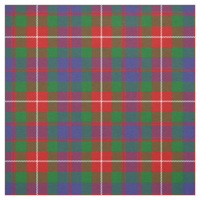 Tissu Clan Fraser de Lovat Tartan (Échantillon)
