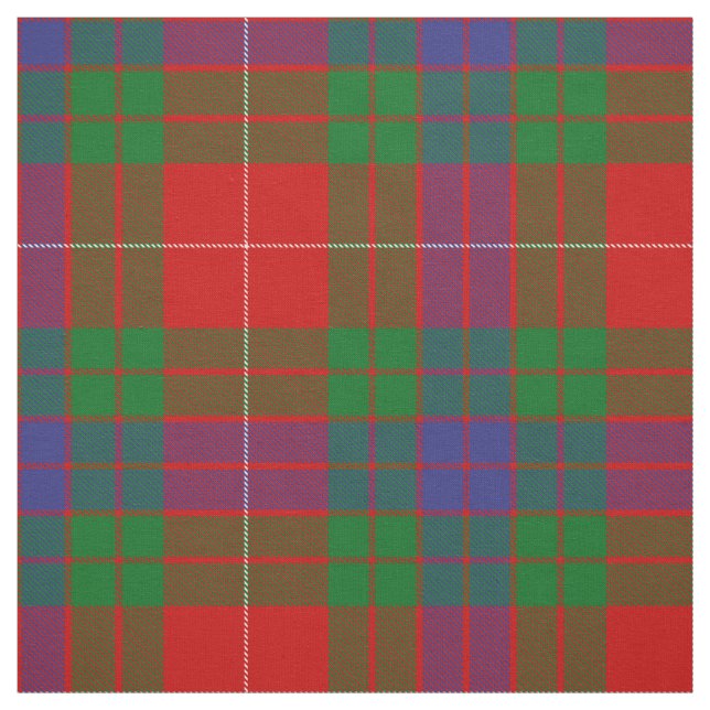Tissu Clan Fraser Tartan (Échantillon)