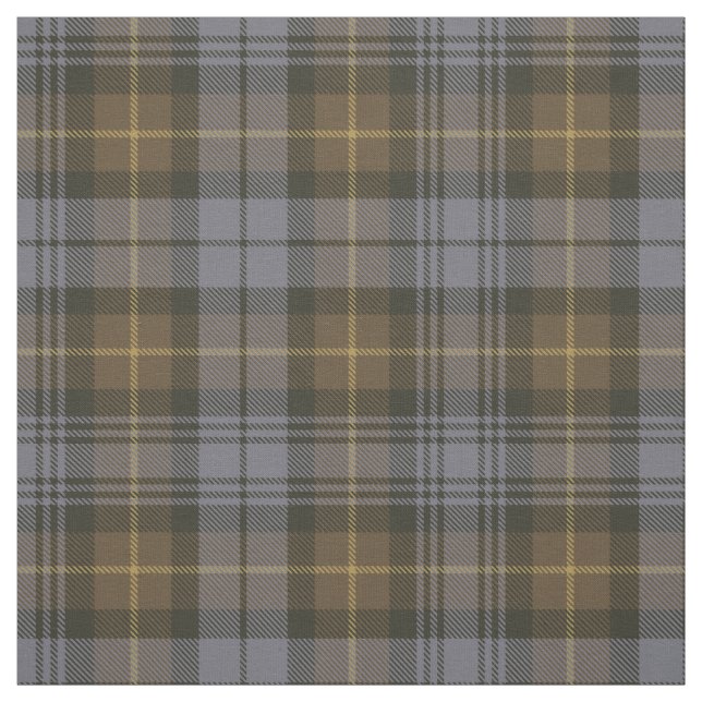 Tissu Clan Gordon Tartan Patiné (Échantillon)