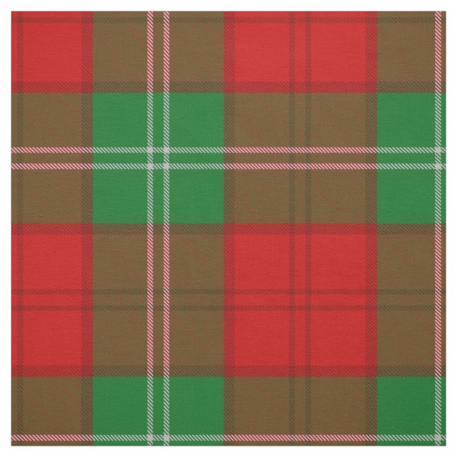 Tissu Clan Lennox Tartan (Échantillon)