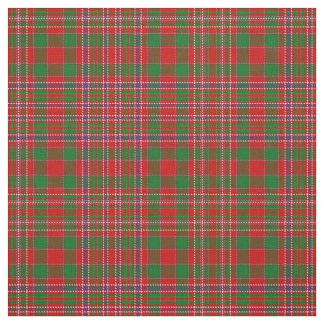 Tissu Clan MacAlister Tartan Fabric (Échantillon)