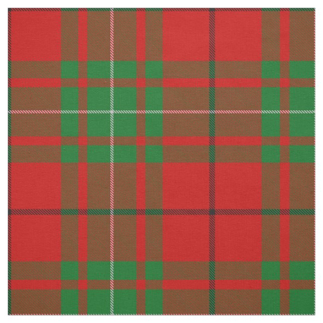 Tissu Clan MacAulay Tartan Fabric (Échantillon)