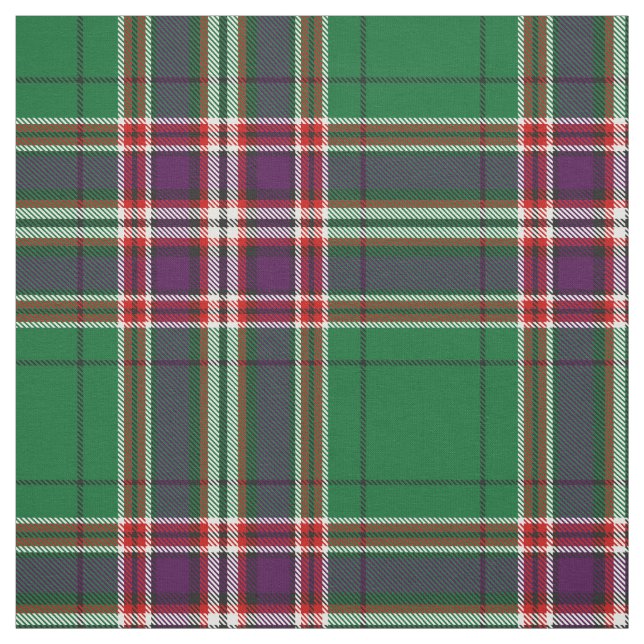 Tissu Clan MacFarlane Chasse moderne Tartan (Échantillon)