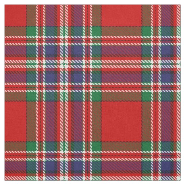Tissu Clan MacFarlane Red Tartan (Échantillon)