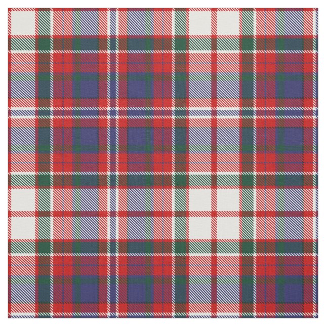 Tissu Clan MacFarlane robe Tartan (Échantillon)