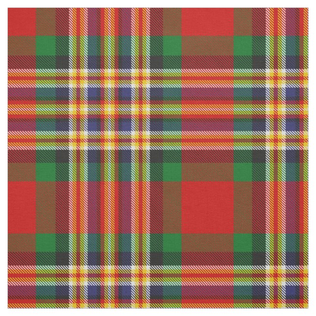 Tissu Clan MacGill Tartan Fabric (Échantillon)