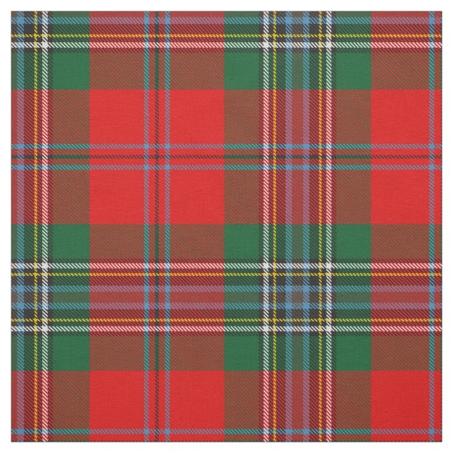 Tissu Clan MacLean Tartan (Échantillon)