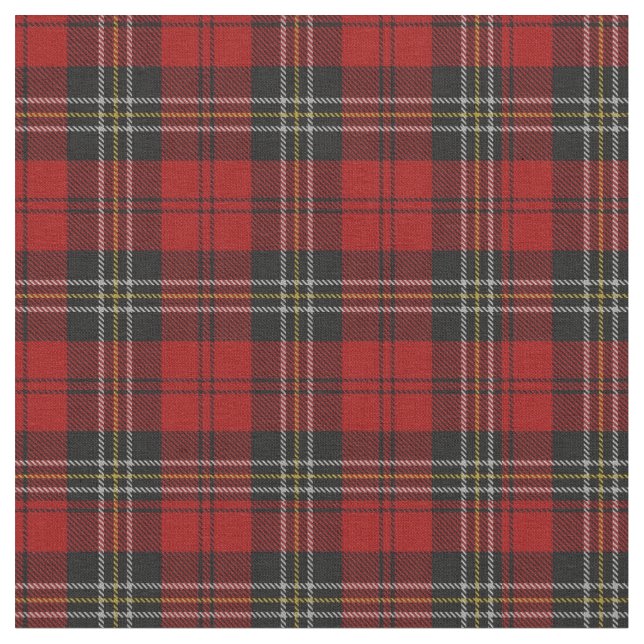 Tissu - Clan Macpherson Tartan Rouge (Fermer)