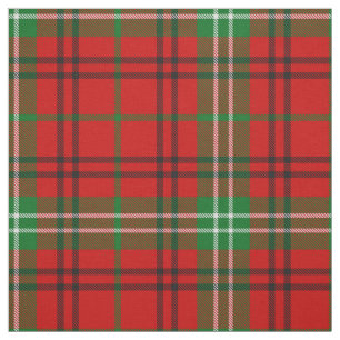Tissu Clan Morrison Tartan Rouge Tartan