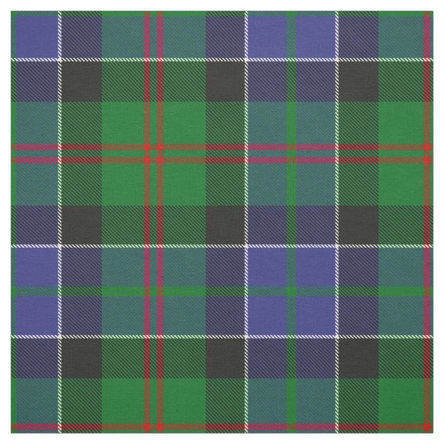 Tissu Clan Paterson Tartan (Échantillon)