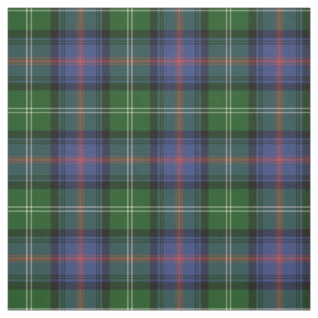 Tissu Clan Sutherland Tartan - motif moyen (Échantillon)