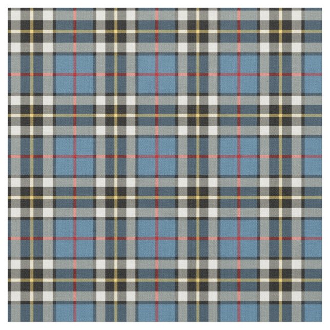 Tissu Clan Thompson Robe Bleue Tartan (Fermer)