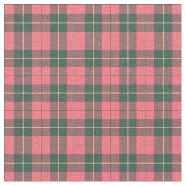 Tissu Clan Wallace Tartan Patiné (Fermer)