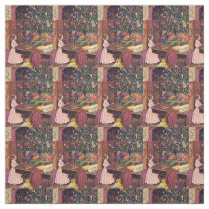 Tissu Clara et Nutcracker