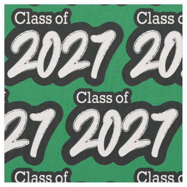 Tissu Classe de pinceau vert gras de 2027 (Fermer)