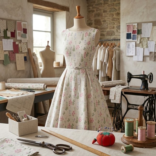 Tissu Classique Floral (Créateur téléchargé)