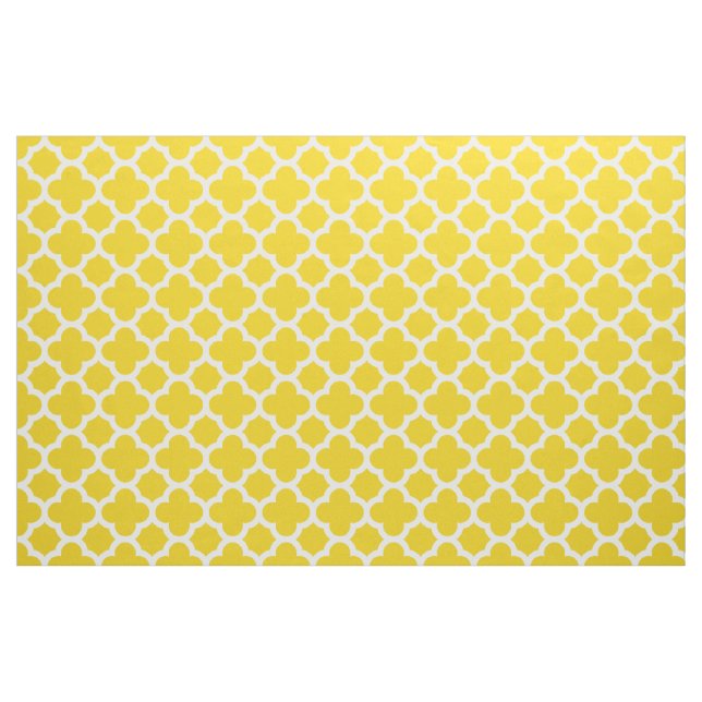 Tissu classique jaune citron de motif de (Yard)
