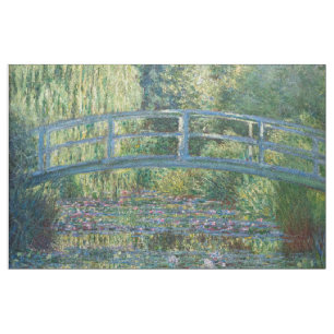 Tissu Claude Monet - Bassin aux Nymphéas, Harmonie Verte